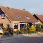 Foto,3.Sylsroede links nr.9.Fam. H. Schakel. rechts nr.11.Fam.Koster.